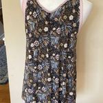 Grace & Lace Tiered Mesh Boho Floral Top Size Medium Photo 3