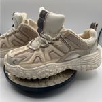 ZARA  Beige and Gray Athletic Sneakers Photo 8