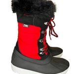 Pajar  Debby 2.0 Lace Up Boots in Red Women’s Size 9L US Photo 0