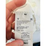 MM6 MAISON Martin Margiela White 100% Cotton Button Up Cape Style Top size EU 42 Size M Photo 8