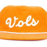 Orange Corduroy Vols Script Hat Photo 0