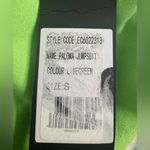 Elliatt Rare  Paloma Jumpsuit Lime Green Photo 5