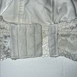 Aerie  Lace Halter Bralette - Soft White large lined Photo 4