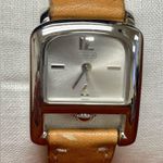 Coach Vintage  Wrist Watch #0255 - Stainless Steel/Tan Leather Strap - NIB Photo 6