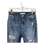 Eunina  Bella Super High Rise Skinny Ankle Blue Jeans Size 5 Photo 3
