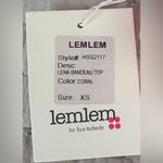 Lemlem  Lena Coral High-Waist Bottom and Lena Bandeau Size‎ XS NWT Photo 3