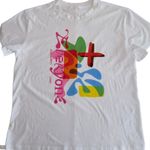 Lululemon All Yours T-Shirt Pride Graphic White Cotton T-Shirt Plus Size 12 LGBT Photo 1