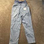 H&M NWT  Maternity Jeans Womens Medium Mama Straight High Rib Mom Light Wash Pant Photo 1