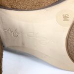 Arturo Chiang Womens Hadley Heeled Boots Brown Suede Ankle Back Zip Closure 9 Photo 5