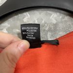 August Silk  Orange Ruffle Yoke Scoop Neck Tank Top - Size Petite Medium (PM) Photo 4