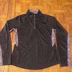 Greg Norman women’s DIANNA quarter zip solar XP long sleeve golf top size small Black Photo 0