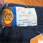 Lee Vintage Denim Bell Bottoms Flare leg jeans 70s New with tags USA dark wash Photo 1