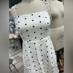 Old Navy Fit & Flare Tie-Strap Printed Mini Dress M TALL Photo 3