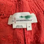 Anthropologie Coral Embroidered Eyelet Shorts Photo 1