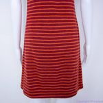Free People red and yellow stripes wool cotton blend sweater dress, XS Photo 6