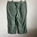 Charter Club Moss Green Meteorite The Lauren Fit Wide Leg Capris Photo 6