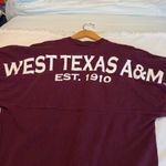 Spirit West Texas A&M University WTAMU Buffaloes  Jersey Maroon White Size Medium Photo 2