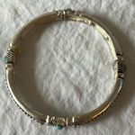 Silver tone stretch bracelets Photo 9