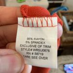 Notations NWT Woman 3X Rust Orange Embellished Sleeveless Tank Top Blouse Photo 6