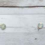 Stud Earrings For Pierced Ears Dainty Cloudy Gem Photo 0