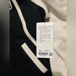 Lululemon  NWT Scuba Oversized Collegiate Jacket Graphic Black Ivory Size XS S Photo 7