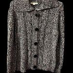 JM Collection  Thick Big Button Sweater Photo 0