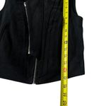 BCBG Maxazria Black Faux Suede Damien Vest Women's Top Size XXS | 9 Photo 8