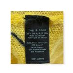 Rag and Bone  𖣴 Sonya Whisper Light Turtleneck Mohair Sweater 𖣴 Goldenrod 𖣴 Large Photo 9