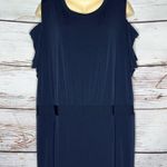 The Limited  NWT Size 3X Navy Blue Cold Shoulder One Piece Jumpsuit Photo 1