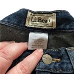 EUC Dark Blue LL Bean Denim Jeans Straight Leg 100% Cotton 10 Photo 2