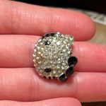 Hello Kitty  Rhinestone Black Bow Adjustable Ring Photo 11