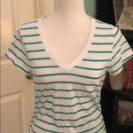 Bobbie & Brooks Bobbie Brooks EUC rouched side striped tunic Photo 1