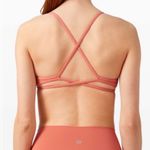 Lululemon Rustic Coral Quiet Within Strappy Sports Bra Sz 8 Photo 9