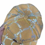 Skips Los Angeles Dodgers Brown Gold Silver LA Fitted Hat Photo 3