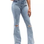 Dollhouse Distressed Flare Jeans Photo 0