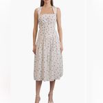 Avec Les Filles   Sleeveless A-Line Womens Midi Dress Sz M Photo 4