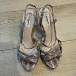 LK Bennett  Lourdes Metallic Leather Slingback Pump Heel Size 37/7 Photo 3