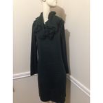 Allison Brittney NWT! Women's Green Tunic Sweater With Scarf By , Sz: Medium #21 Photo 1