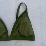 LA Hearts pacsun green triangle bikini top Photo 1