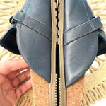 Vionic  Georgie Navy Leather Chain Slip-On Mules Size 8.5 Photo 8