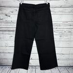 Banana Republic  NWT Size 34/18 Tall Black Wash Low Rise Wide-Leg Denim Jeans Photo 2