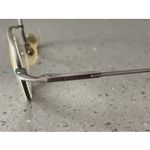 Ralph Lauren Vintage POLO  296 WM6 EYEGLASSES Frames ONLY 50-19-140 Italy silver Photo 3