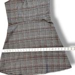 Aero Seriously Soft Size Large Black White Plaid Sleeveless Stretch Jumper Photo 6