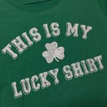 City Streets NWT This Is My Lucky Shirt sz M Photo 1