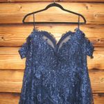 Mac Duggal 20287 Womens Embellished Cold Shoulder Sweetheart A Line Gown Photo 11