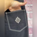 Future Ozbek Vintage high waist tapered Trouser size 8 Black Photo 9