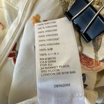 Anthropologie by Gatsby Embroidered Tank Shirt Top Size 2 Floral Birds Fringe Photo 7