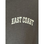 Full Tilt  Hot Topic Hoodie Jacket Womens L Gray Zip Up East Coast Embroidery NWT Photo 5