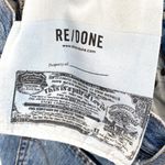 RE/DONE X Levi’s Women’s High Rise Ankle Crop Jeans Distressed Photo 12