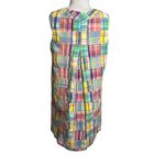 Sara Campbell The Freya Dress in Madras pink plaid patchwork dress Sz S Photo 3